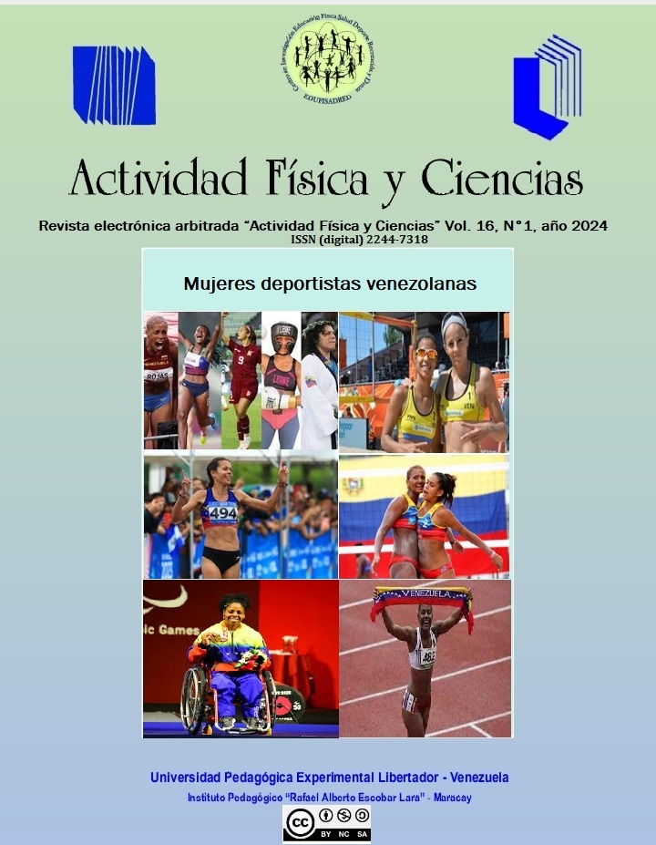 					View Vol. 16 No. 1 (2024): Mujeres deportistas venezolanas ISSN (digital): 2244-7318; Depósito legal PPI200902AR3122
				