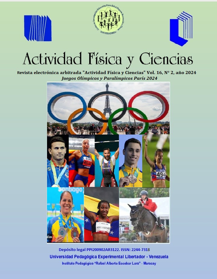 					Ver Vol. 16 Núm. 2 (2024): Juegos Olímpicos y Paralímpicos París 2024 
				